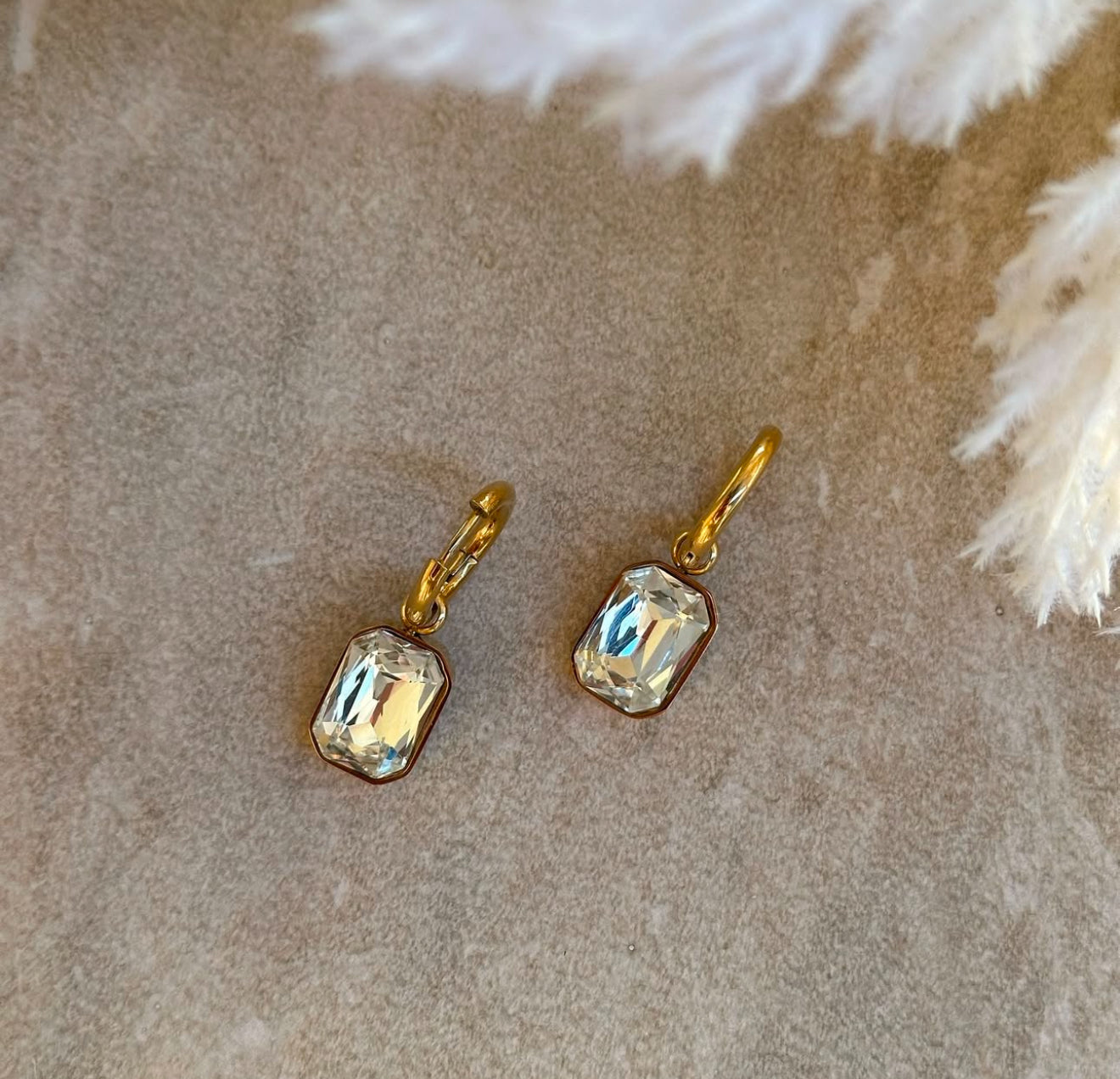 Taimana Gold Huggies - Tahana Jewellery