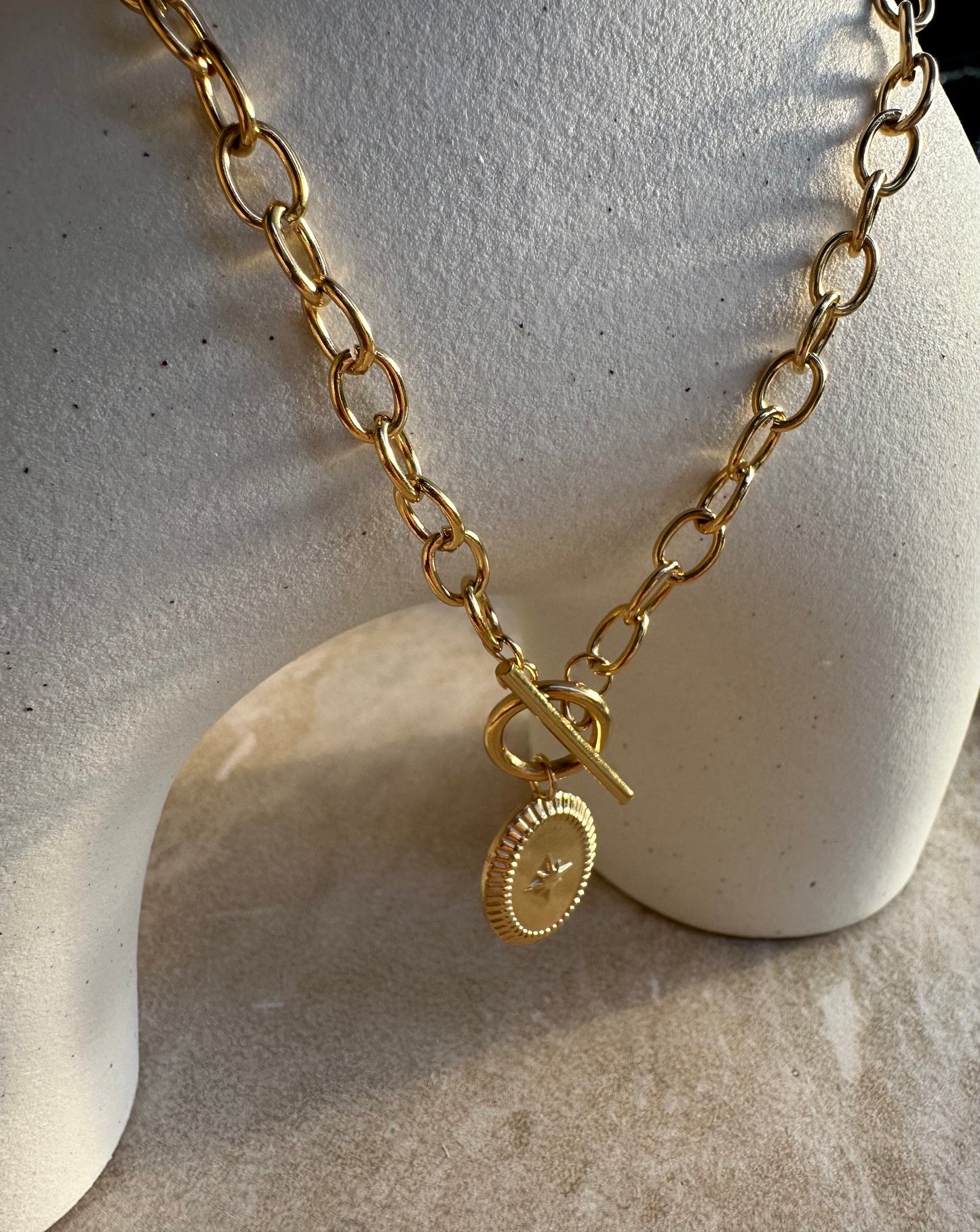 Aho Whetū Gold Necklace - Tahana Jewellery