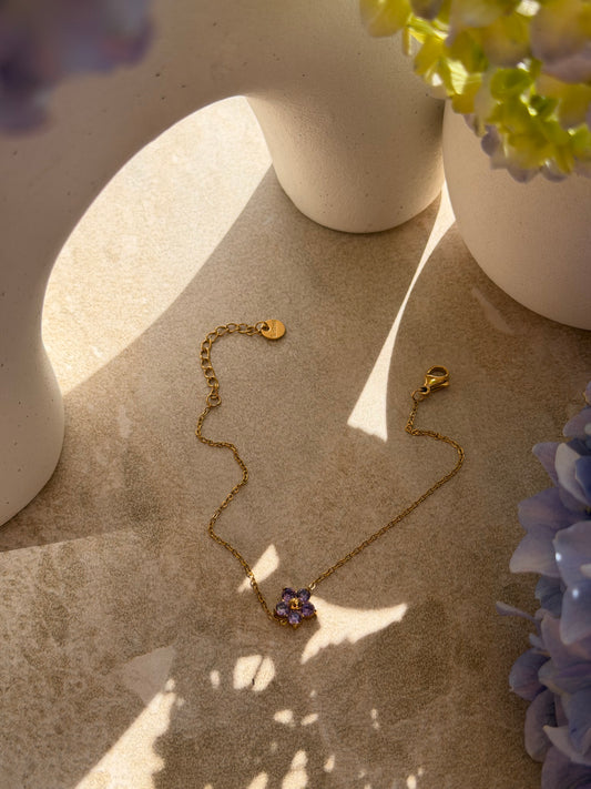 Pua Waimanea Gold Bracelet